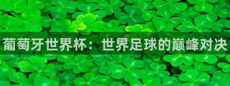 2026世预赛赛程表：葡萄牙世界杯：世界足球的巅峰对决